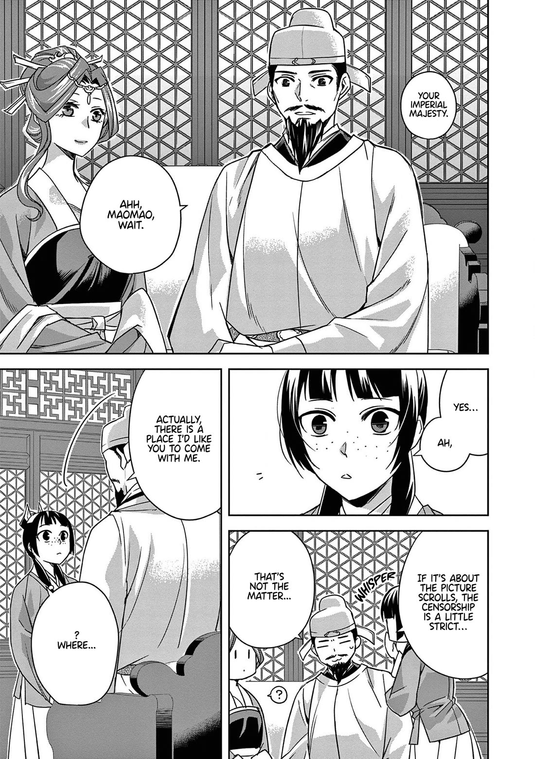 Kusuriya no Hitorigoto ~Maomao no Koukyuu Nazotoki Techou~ chapter 42 page 23