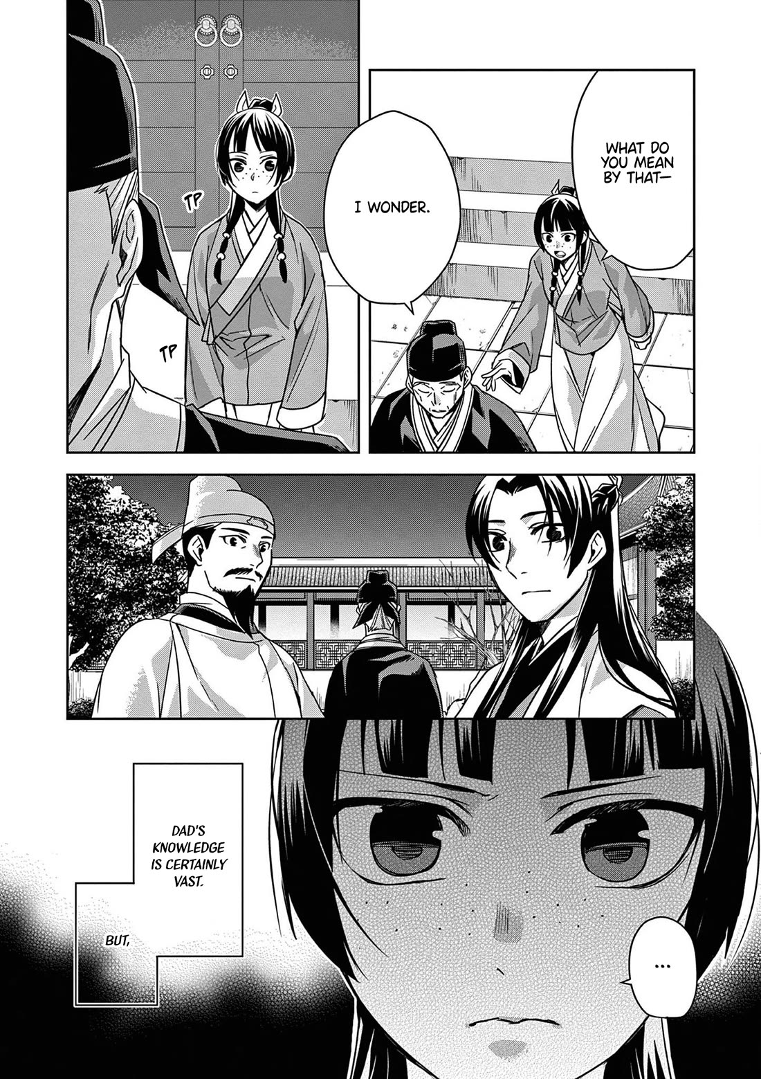 Kusuriya no Hitorigoto ~Maomao no Koukyuu Nazotoki Techou~ chapter 42 page 42