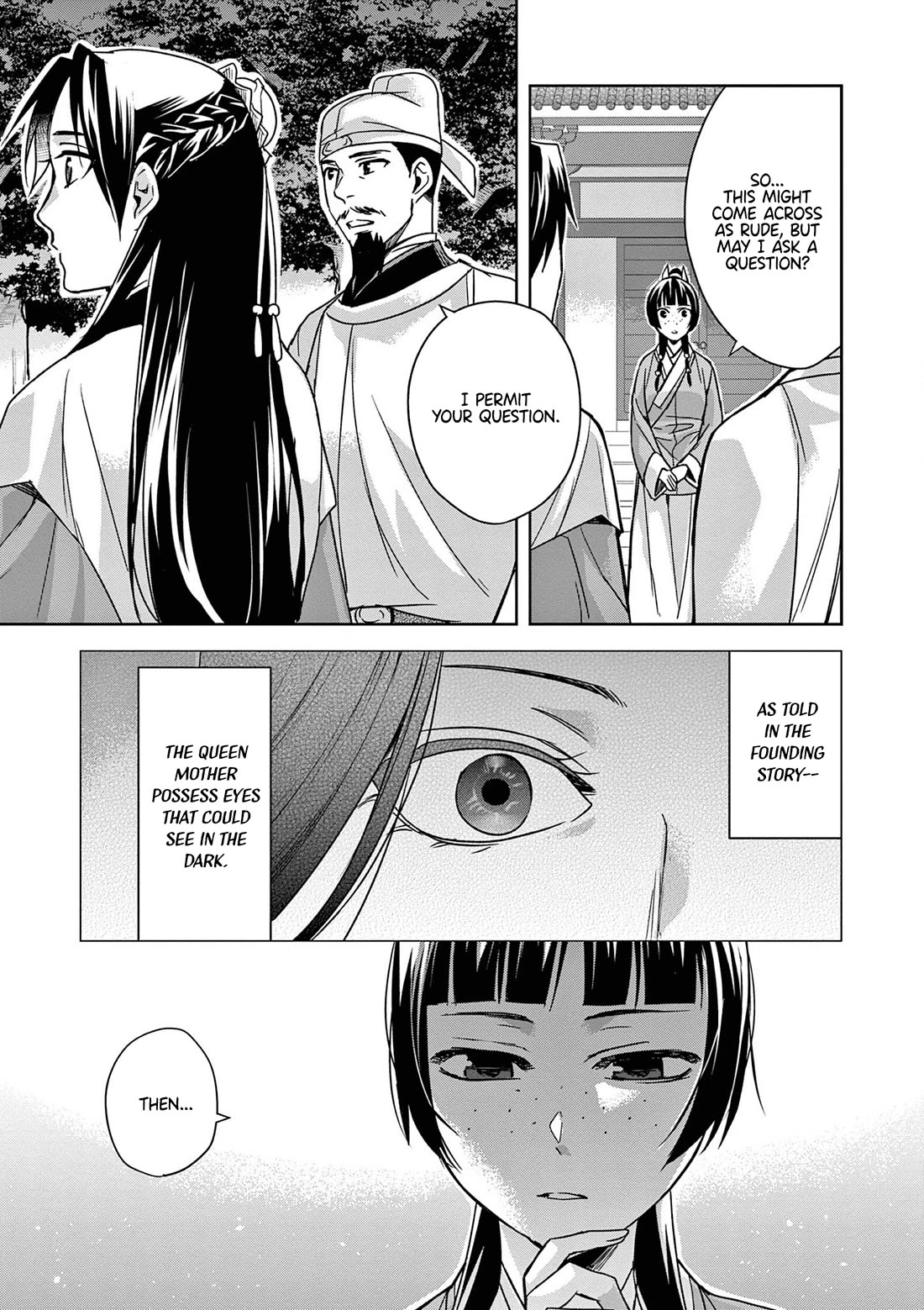 Kusuriya no Hitorigoto ~Maomao no Koukyuu Nazotoki Techou~ chapter 43 page 5