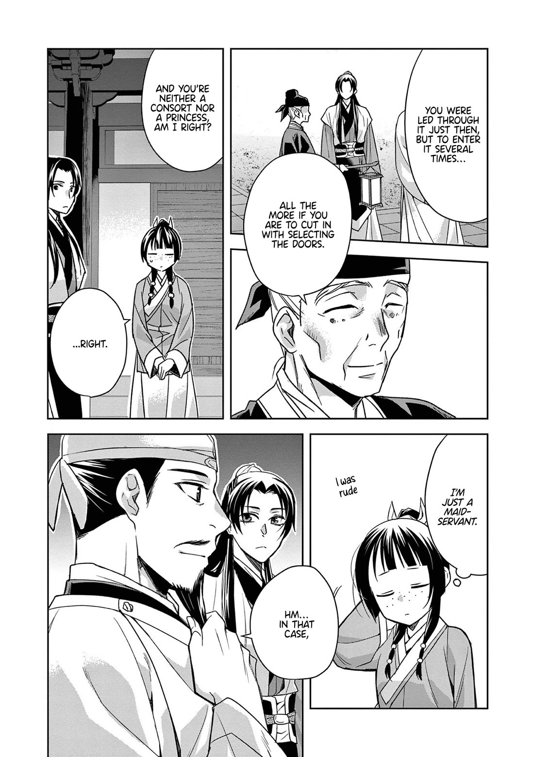 Kusuriya no Hitorigoto ~Maomao no Koukyuu Nazotoki Techou~ chapter 43 page 8