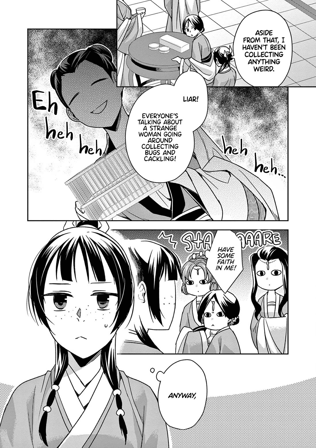 Kusuriya no Hitorigoto ~Maomao no Koukyuu Nazotoki Techou~ chapter 44 page 4