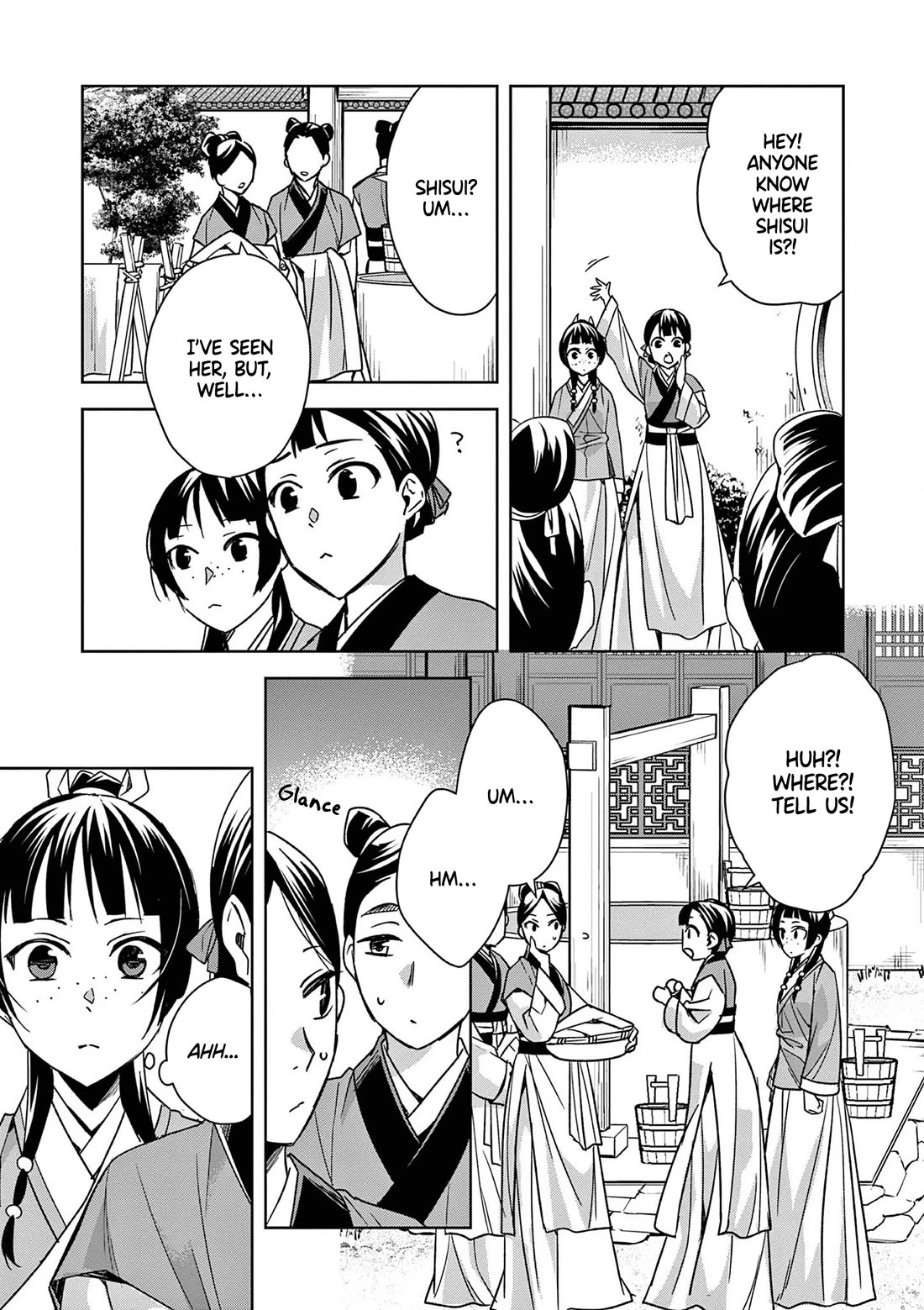 Kusuriya no Hitorigoto ~Maomao no Koukyuu Nazotoki Techou~ chapter 44 page 6