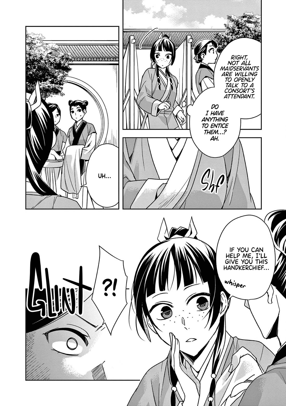 Kusuriya no Hitorigoto ~Maomao no Koukyuu Nazotoki Techou~ chapter 44 page 7