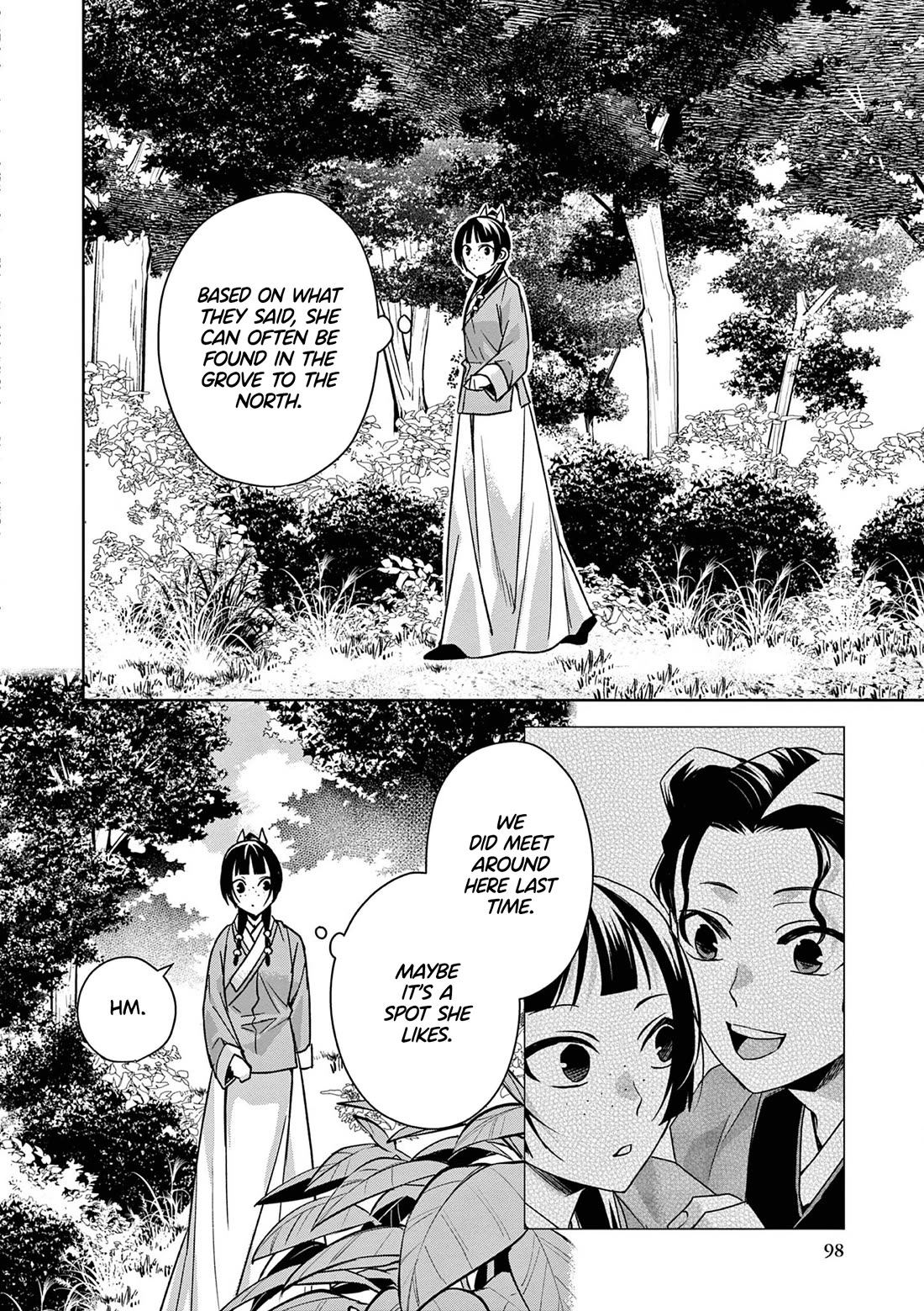 Kusuriya no Hitorigoto ~Maomao no Koukyuu Nazotoki Techou~ chapter 44 page 9