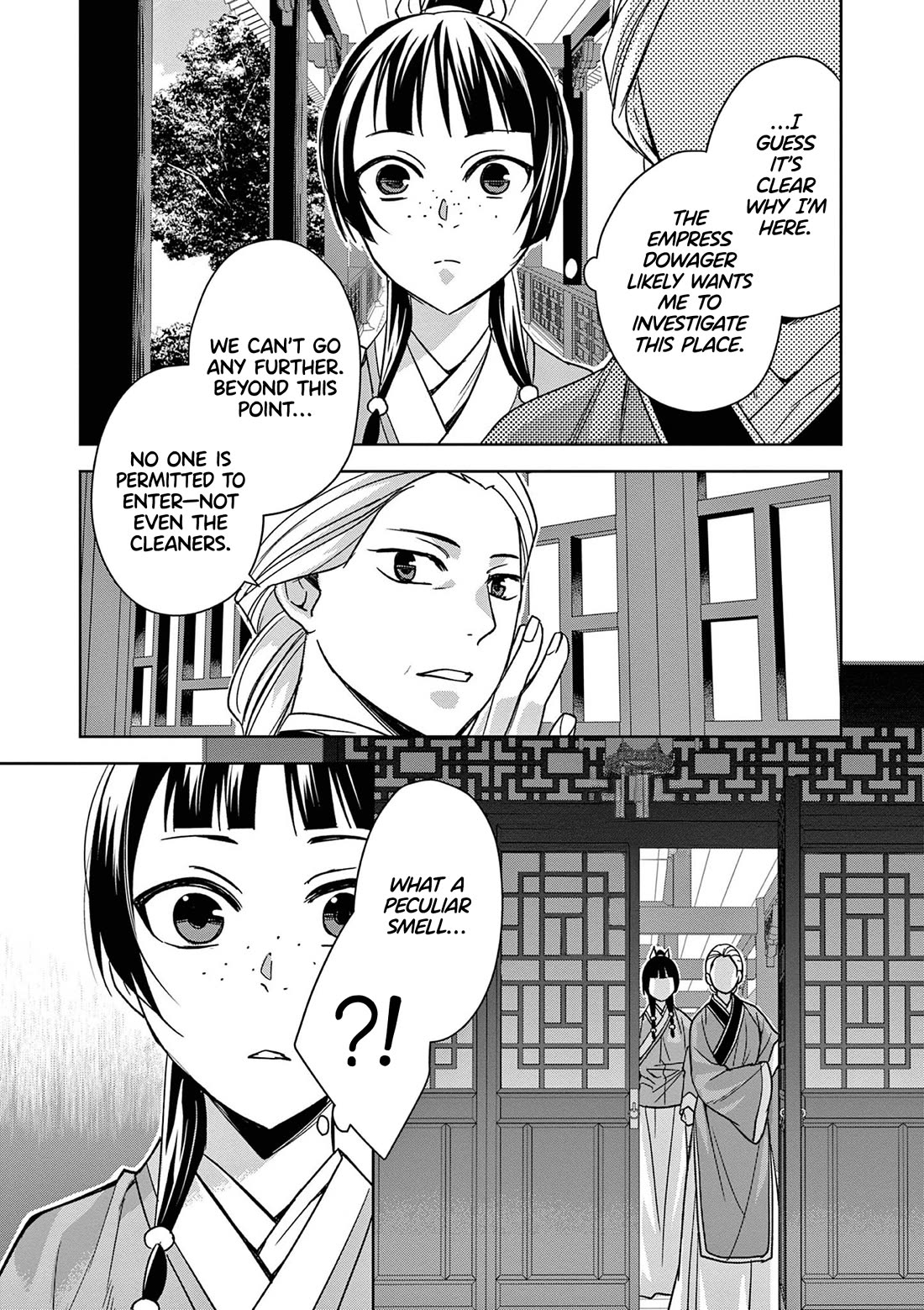 Kusuriya no Hitorigoto ~Maomao no Koukyuu Nazotoki Techou~ chapter 45 page 14