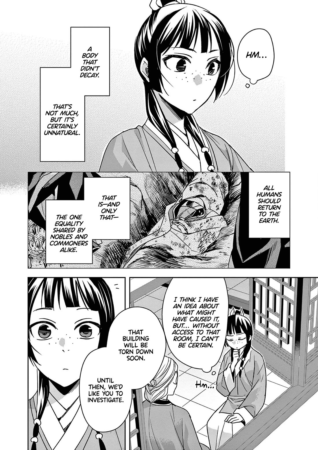 Kusuriya no Hitorigoto ~Maomao no Koukyuu Nazotoki Techou~ chapter 45 page 22