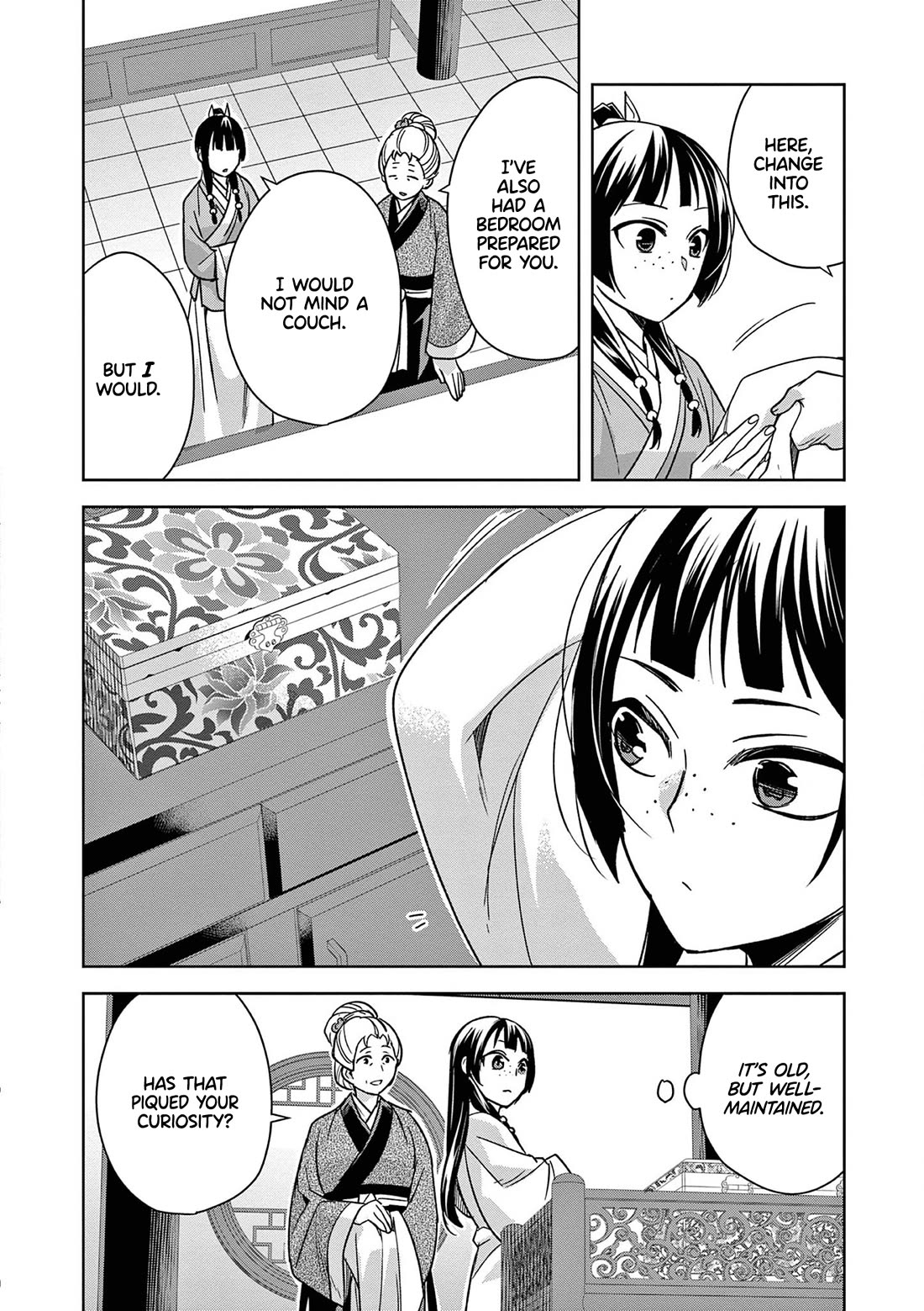 Kusuriya no Hitorigoto ~Maomao no Koukyuu Nazotoki Techou~ chapter 45 page 26