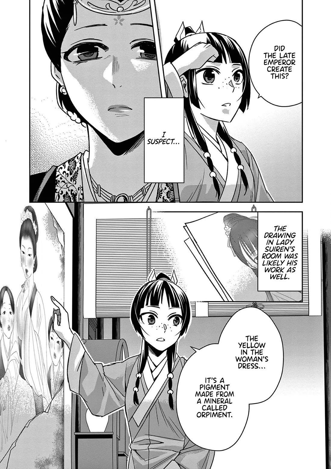 Kusuriya no Hitorigoto ~Maomao no Koukyuu Nazotoki Techou~ chapter 46 page 21