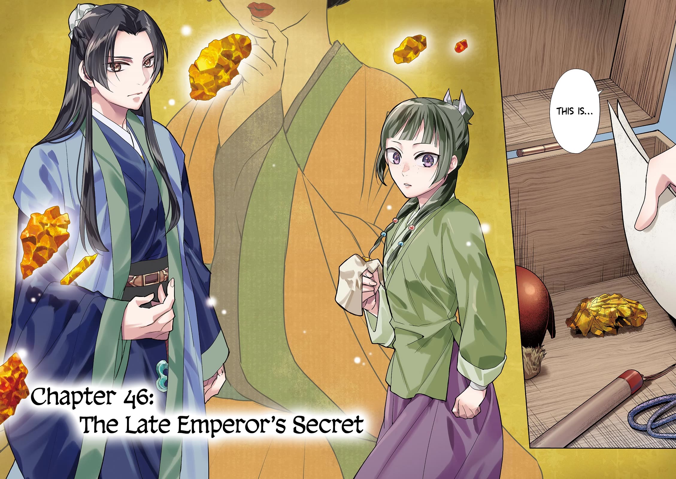 Kusuriya no Hitorigoto ~Maomao no Koukyuu Nazotoki Techou~ chapter 46 page 3