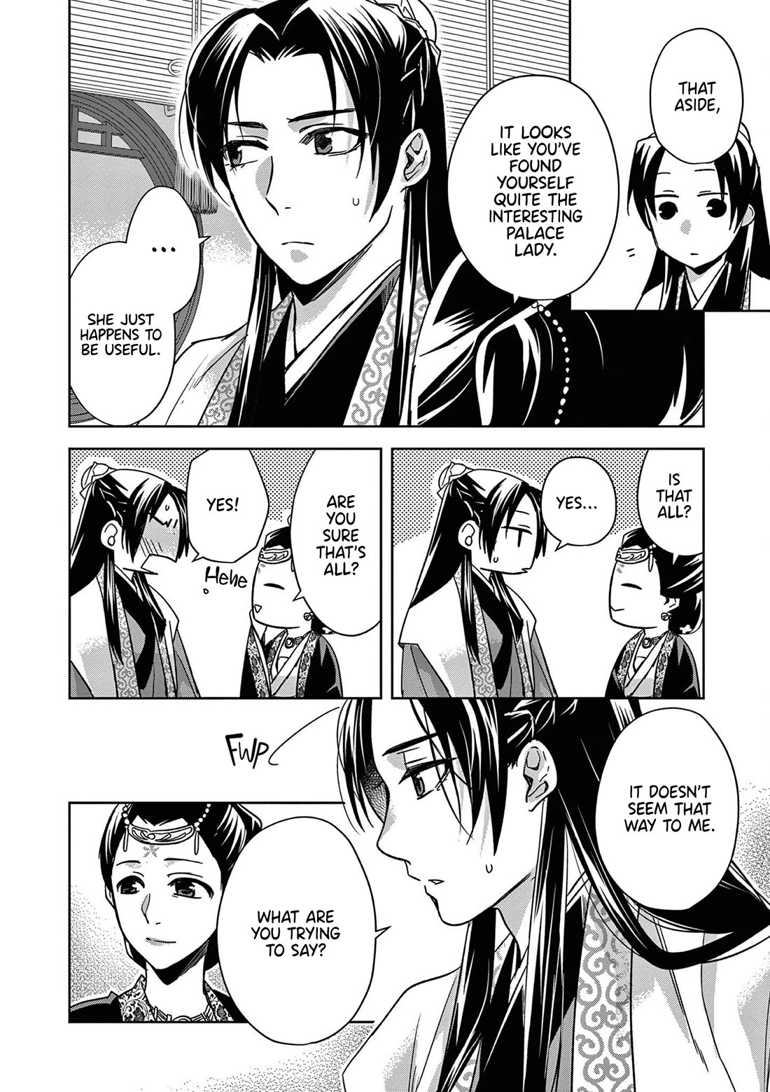 Kusuriya no Hitorigoto ~Maomao no Koukyuu Nazotoki Techou~ chapter 47 page 21