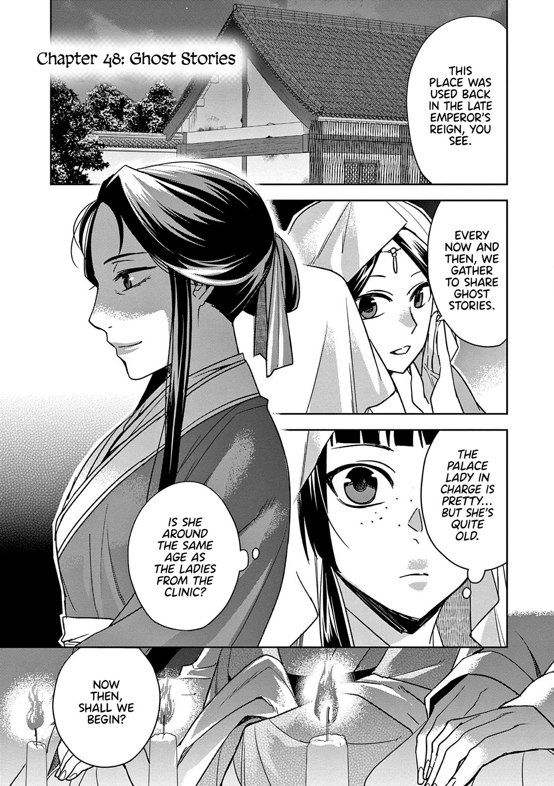 Kusuriya no Hitorigoto ~Maomao no Koukyuu Nazotoki Techou~ chapter 48 page 1