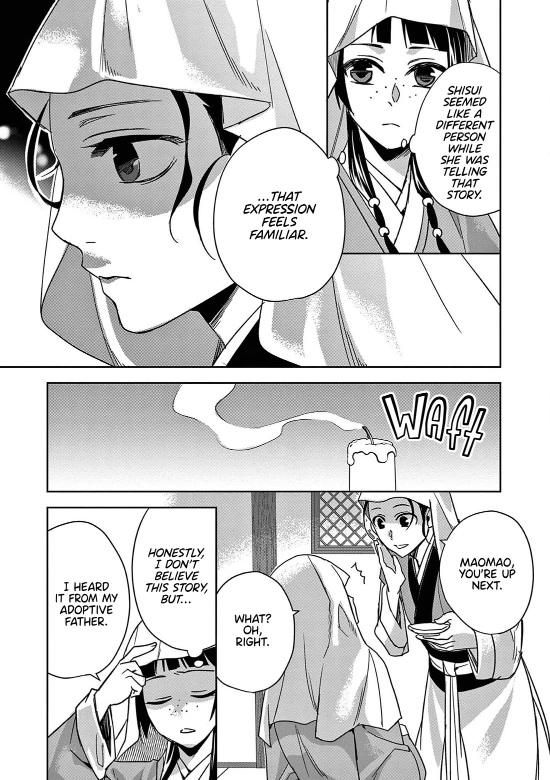 Kusuriya no Hitorigoto ~Maomao no Koukyuu Nazotoki Techou~ chapter 48 page 21