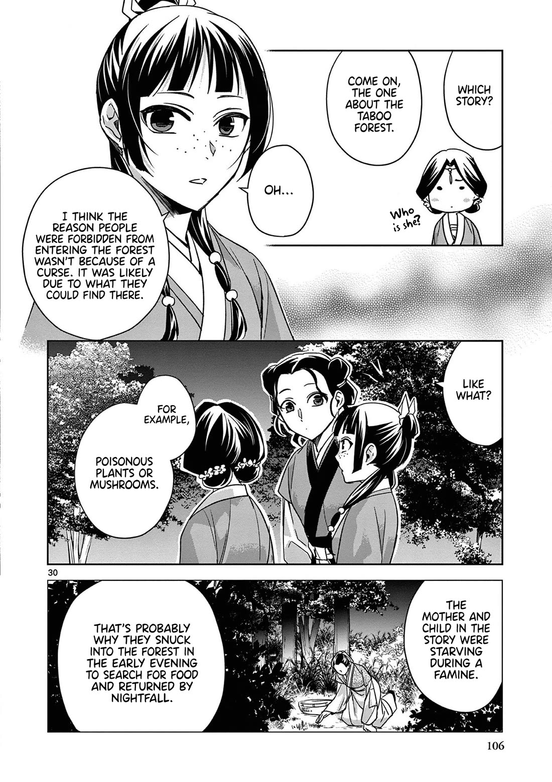 Kusuriya no Hitorigoto ~Maomao no Koukyuu Nazotoki Techou~ chapter 48 page 30