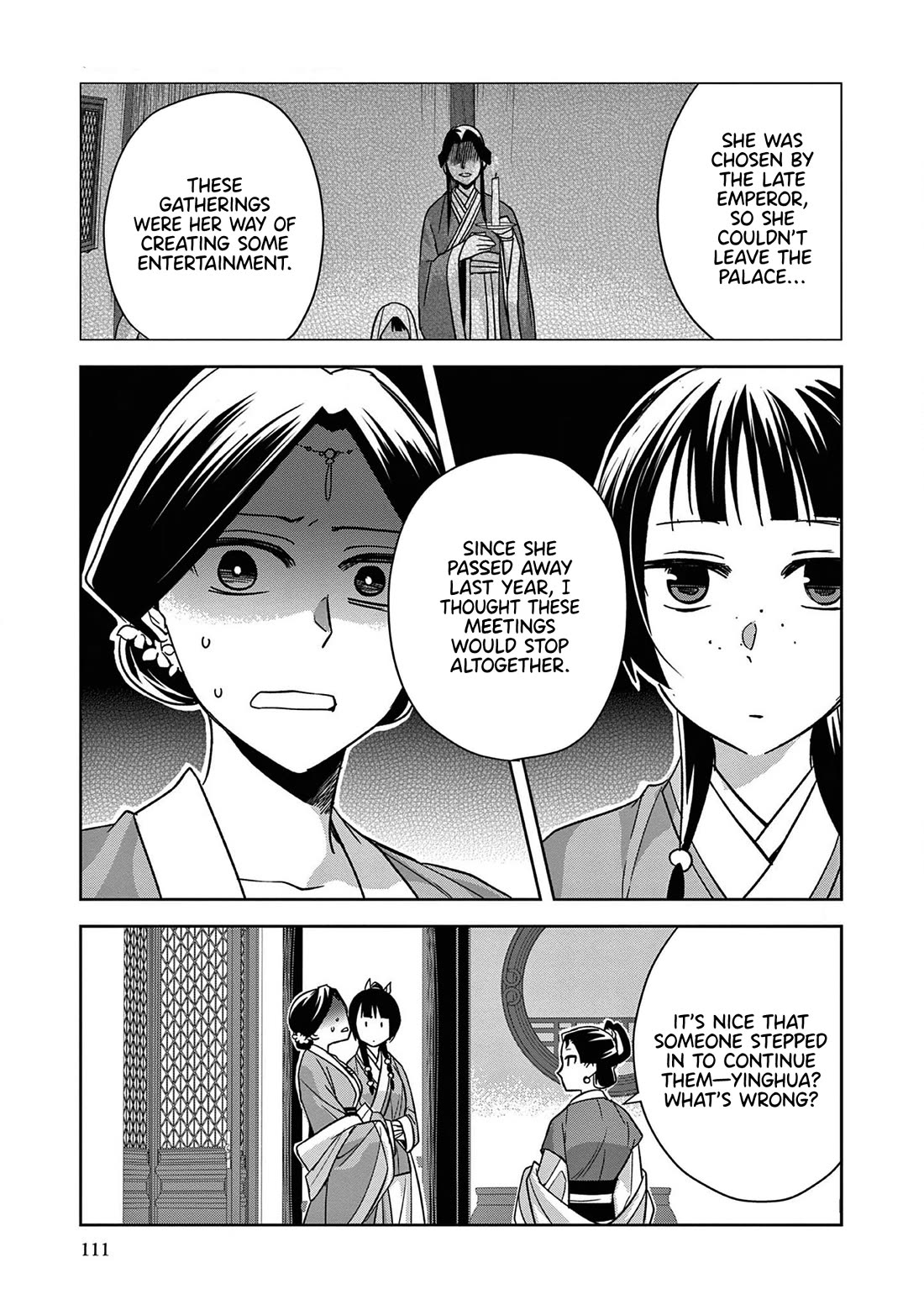 Kusuriya no Hitorigoto ~Maomao no Koukyuu Nazotoki Techou~ chapter 48 page 35