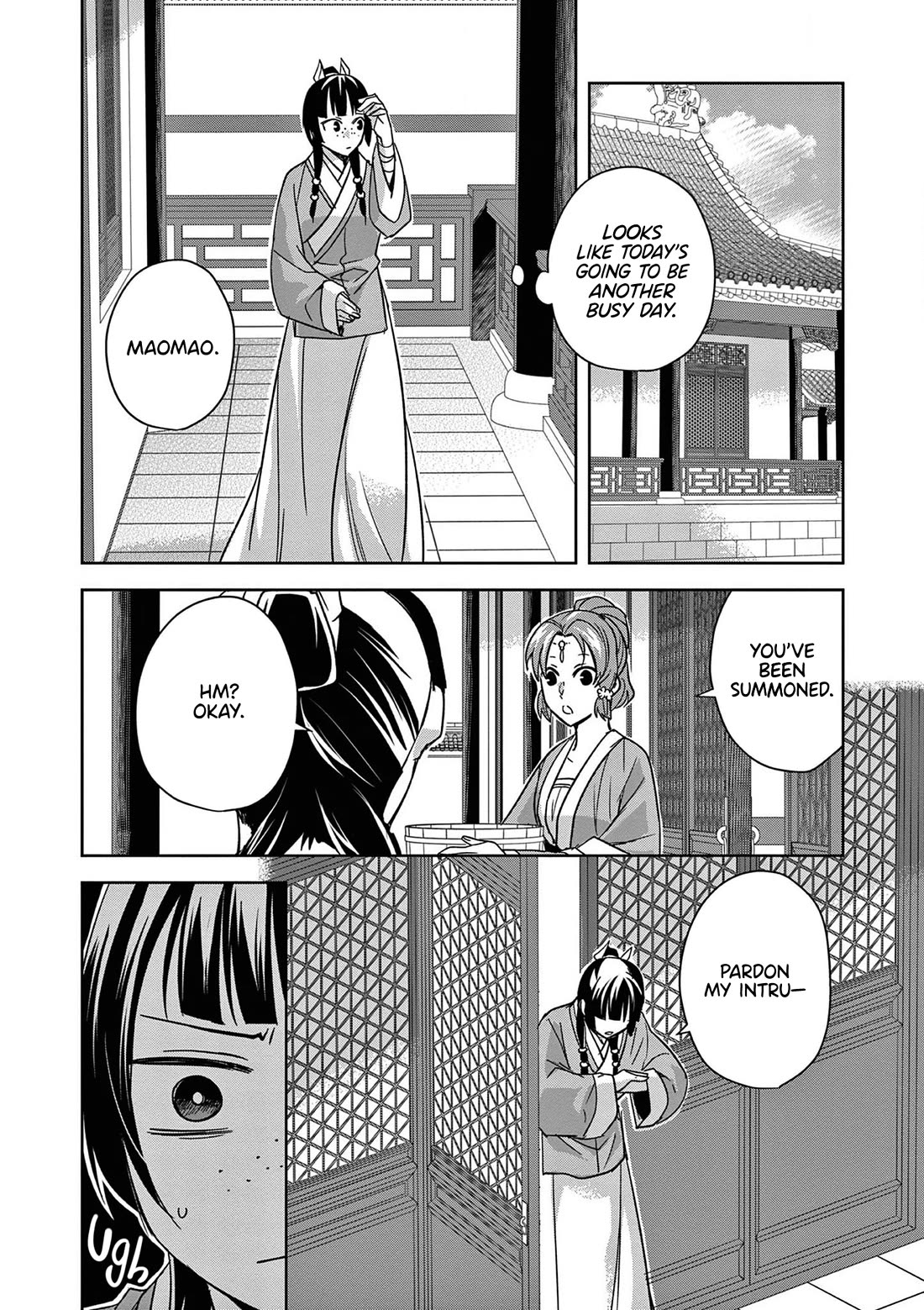Kusuriya no Hitorigoto ~Maomao no Koukyuu Nazotoki Techou~ chapter 48 page 38