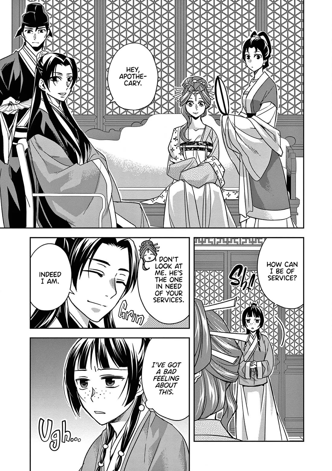 Kusuriya no Hitorigoto ~Maomao no Koukyuu Nazotoki Techou~ chapter 48 page 39