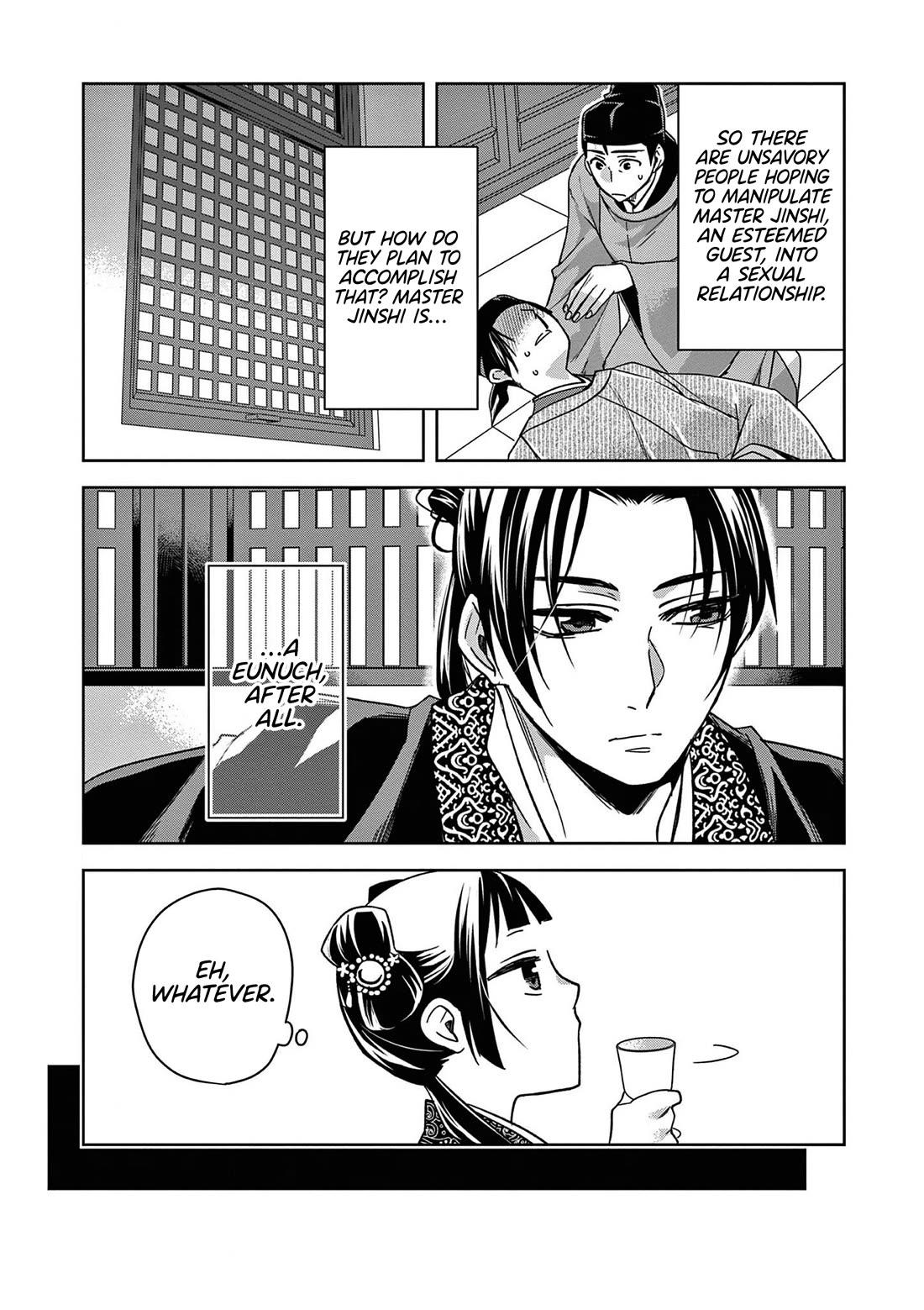 Kusuriya no Hitorigoto ~Maomao no Koukyuu Nazotoki Techou~ chapter 49 page 38