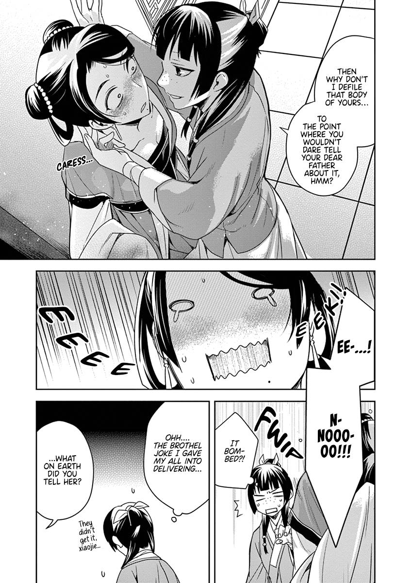 Kusuriya no Hitorigoto ~Maomao no Koukyuu Nazotoki Techou~ chapter 5 page 27