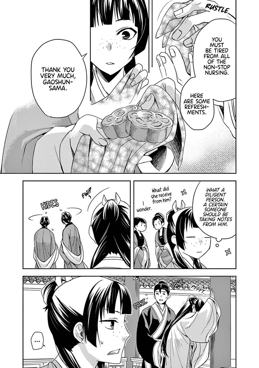 Kusuriya no Hitorigoto ~Maomao no Koukyuu Nazotoki Techou~ chapter 5 page 29