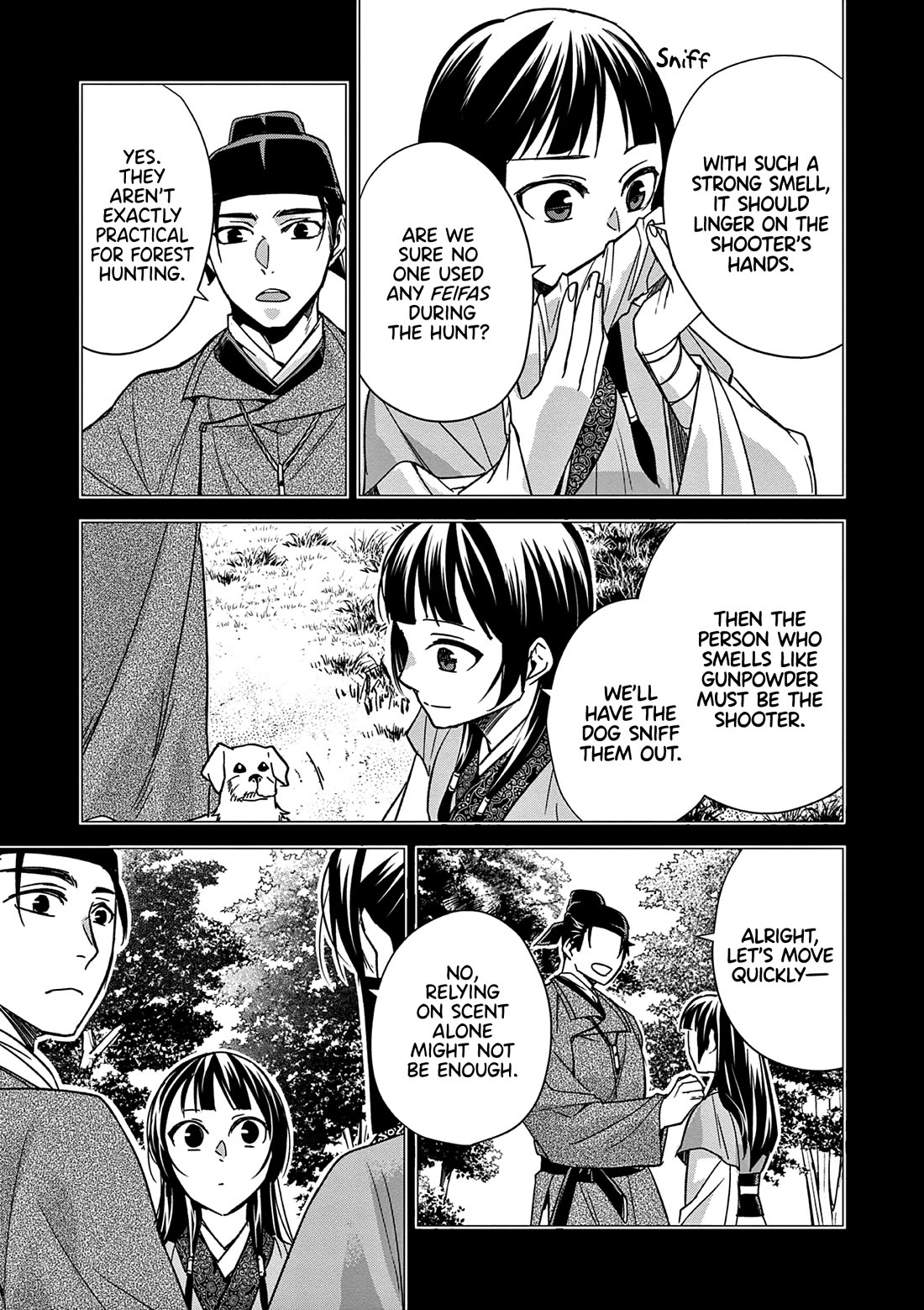 Kusuriya no Hitorigoto ~Maomao no Koukyuu Nazotoki Techou~ chapter 52 page 27