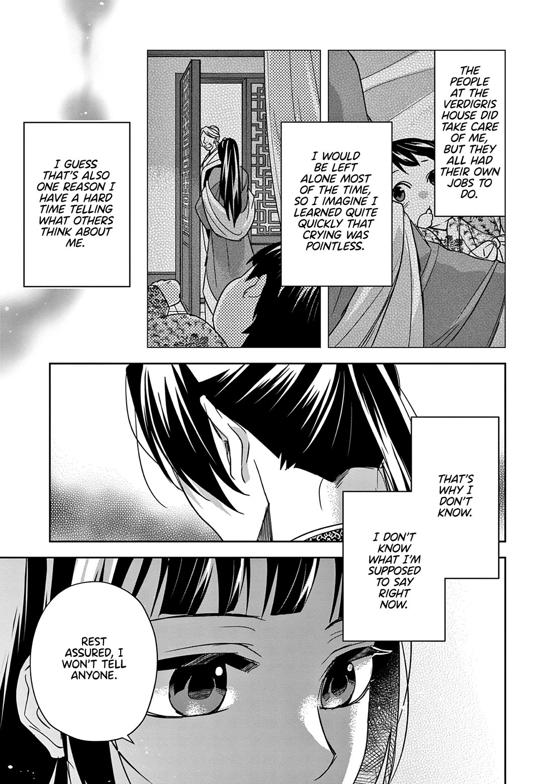 Kusuriya no Hitorigoto ~Maomao no Koukyuu Nazotoki Techou~ chapter 53 page 13