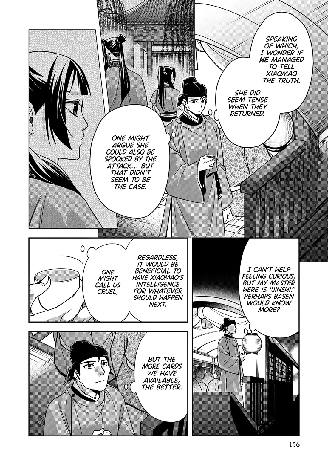 Kusuriya no Hitorigoto ~Maomao no Koukyuu Nazotoki Techou~ chapter 53 page 34