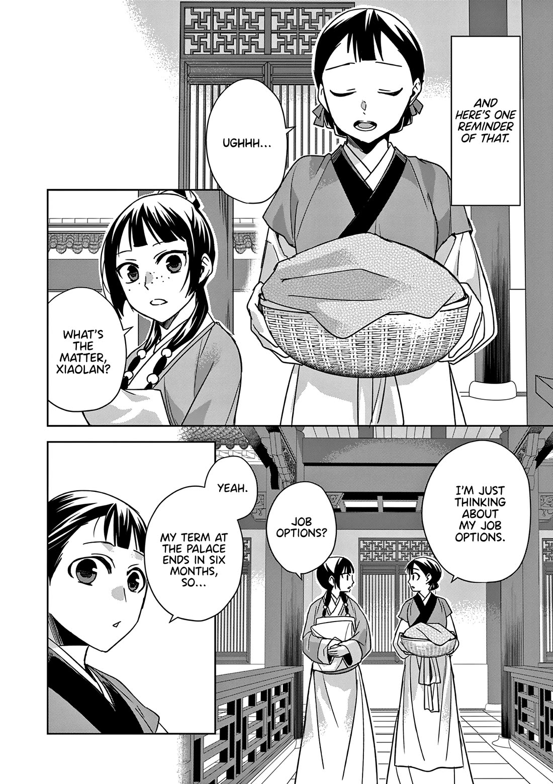 Kusuriya no Hitorigoto ~Maomao no Koukyuu Nazotoki Techou~ chapter 54 page 10