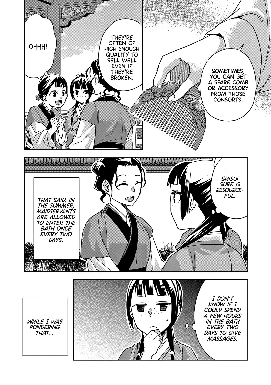 Kusuriya no Hitorigoto ~Maomao no Koukyuu Nazotoki Techou~ chapter 54 page 28