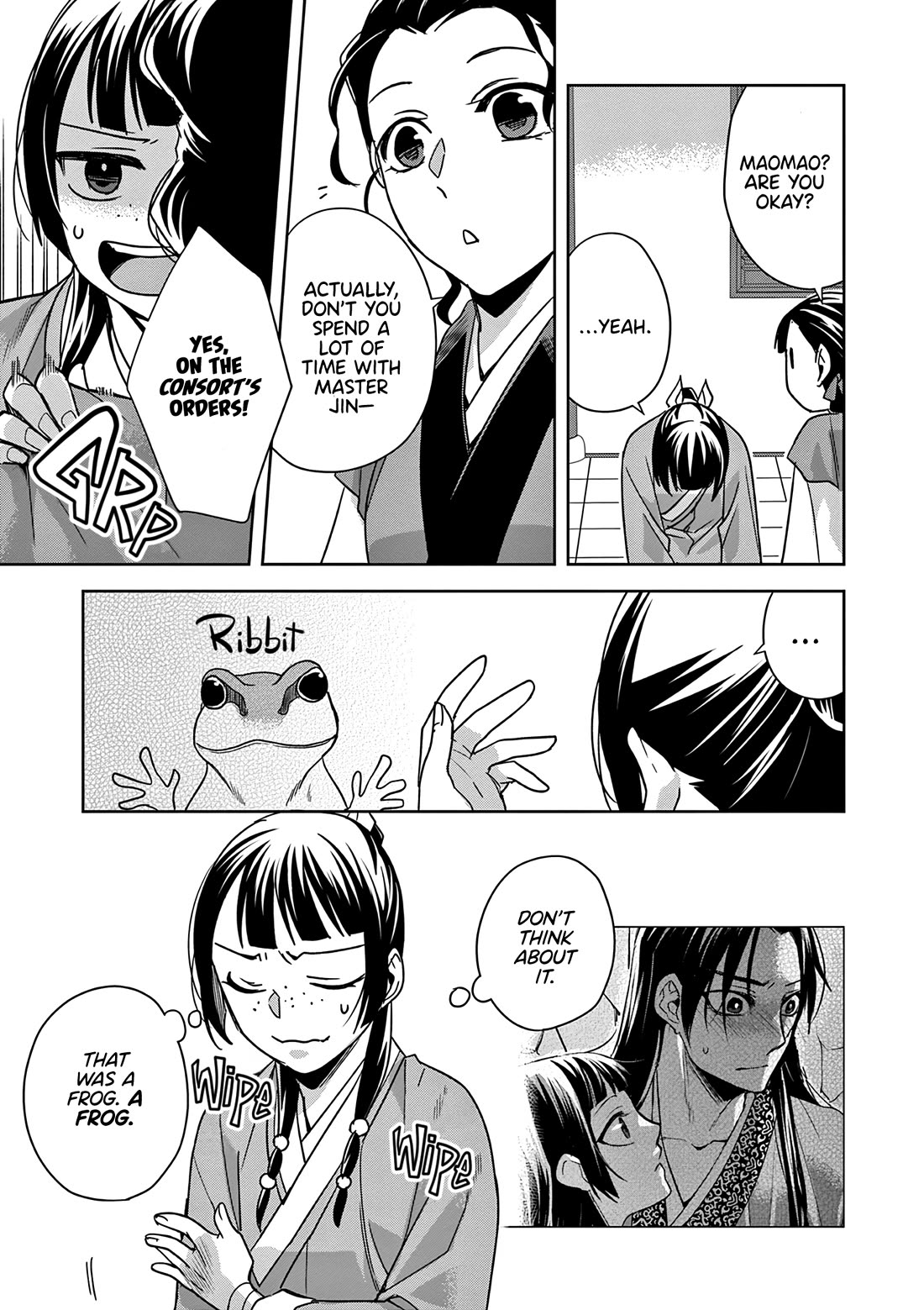 Kusuriya no Hitorigoto ~Maomao no Koukyuu Nazotoki Techou~ chapter 54 page 36