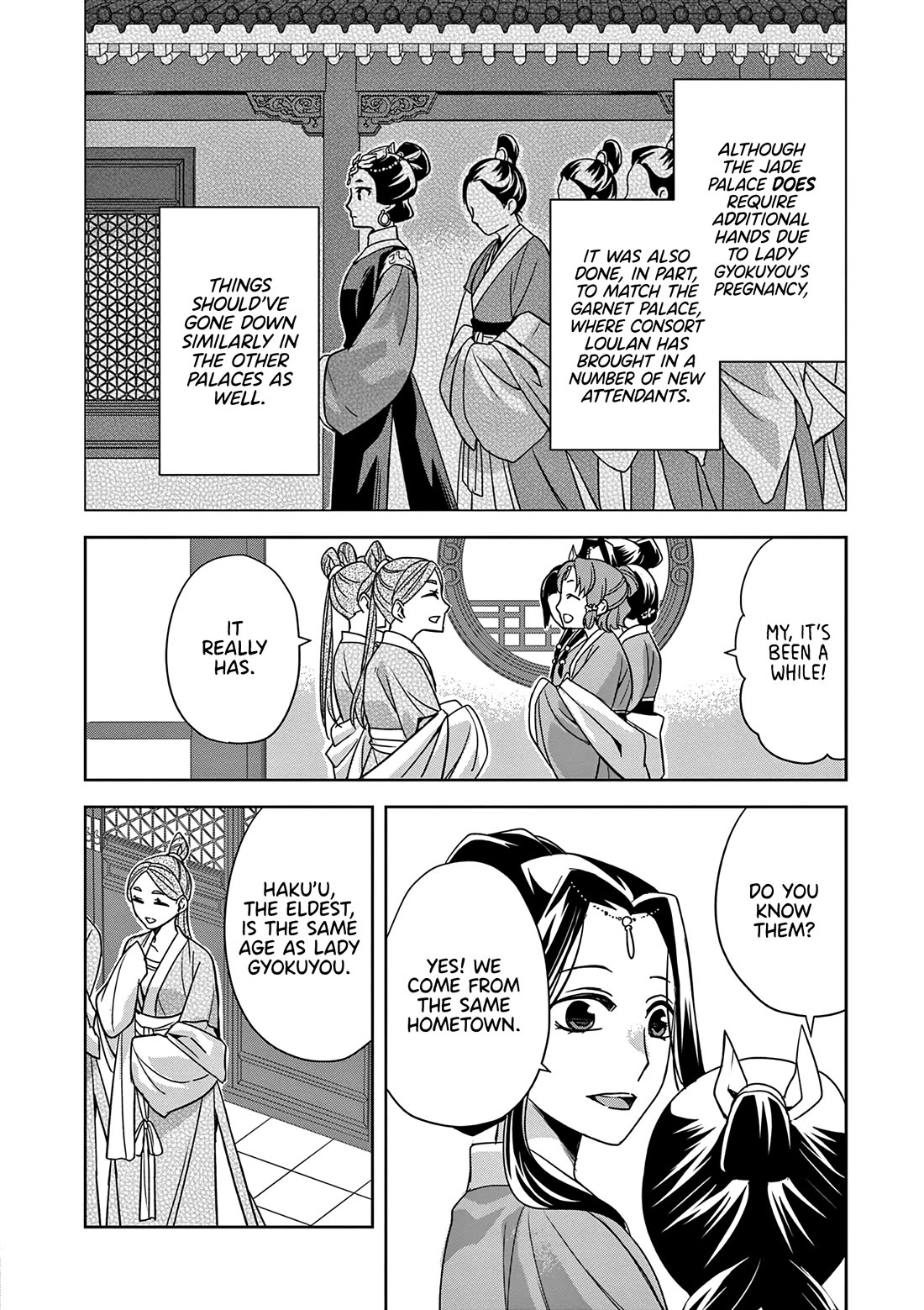 Kusuriya no Hitorigoto ~Maomao no Koukyuu Nazotoki Techou~ chapter 54 page 8