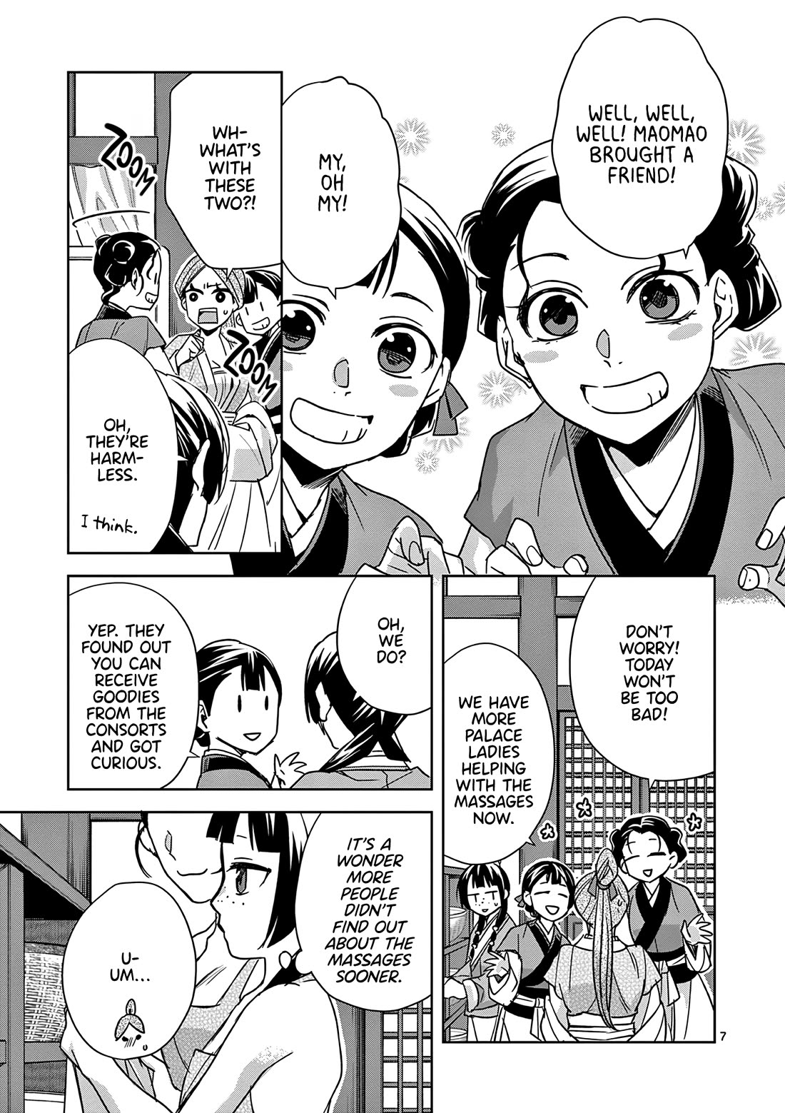 Kusuriya no Hitorigoto ~Maomao no Koukyuu Nazotoki Techou~ chapter 55 page 7