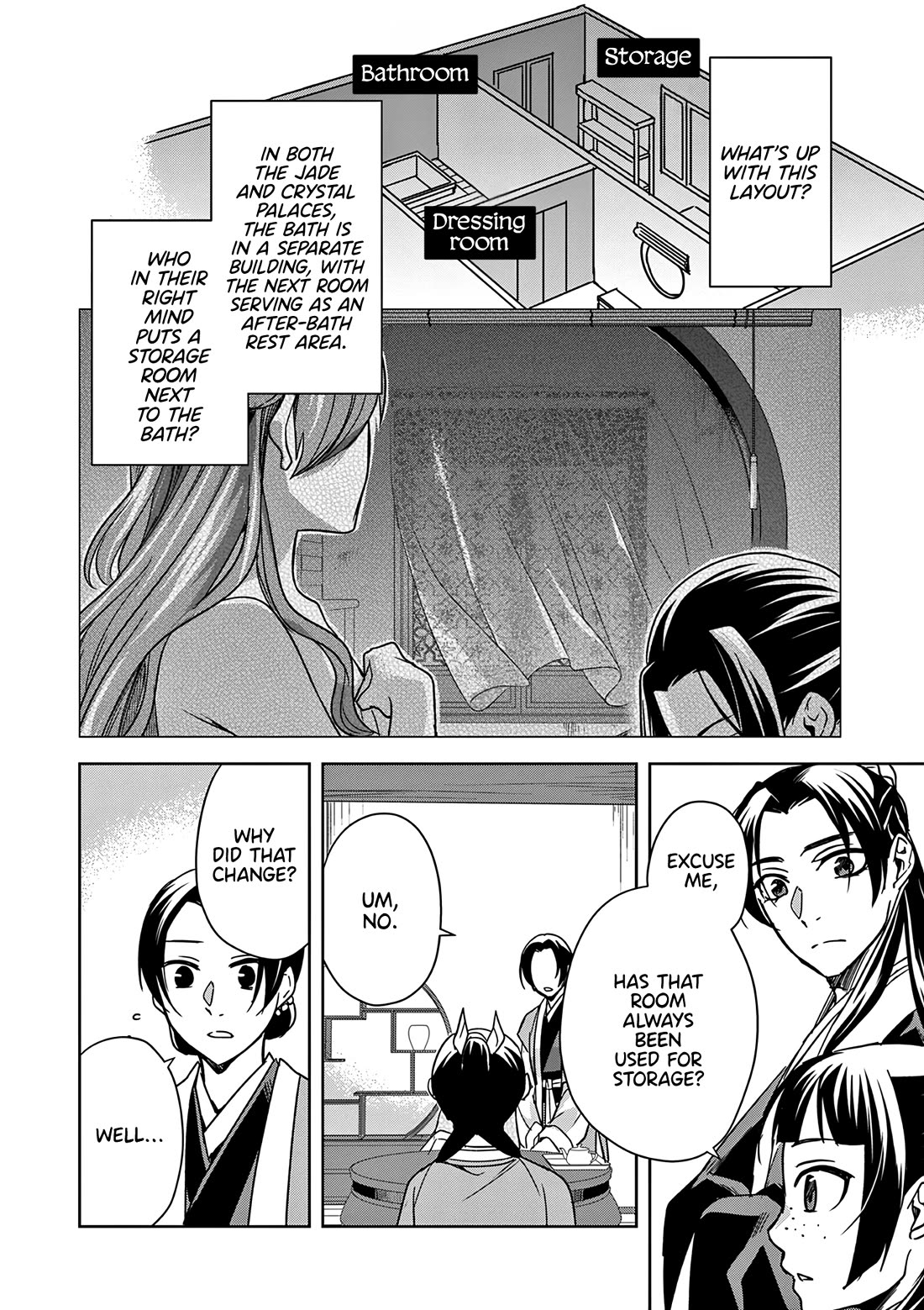 Kusuriya no Hitorigoto ~Maomao no Koukyuu Nazotoki Techou~ chapter 56 page 6
