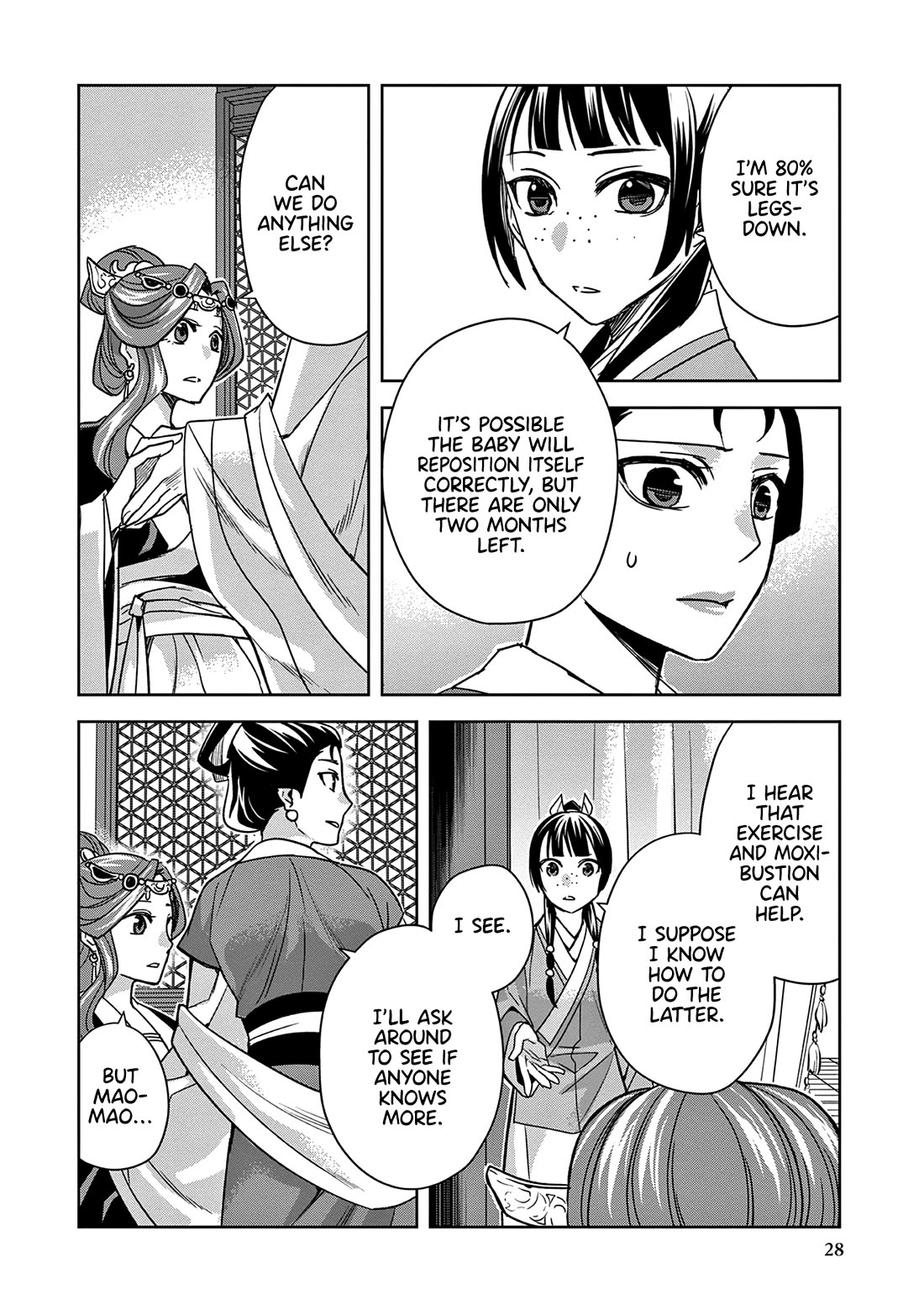 Kusuriya no Hitorigoto ~Maomao no Koukyuu Nazotoki Techou~ chapter 58 page 28