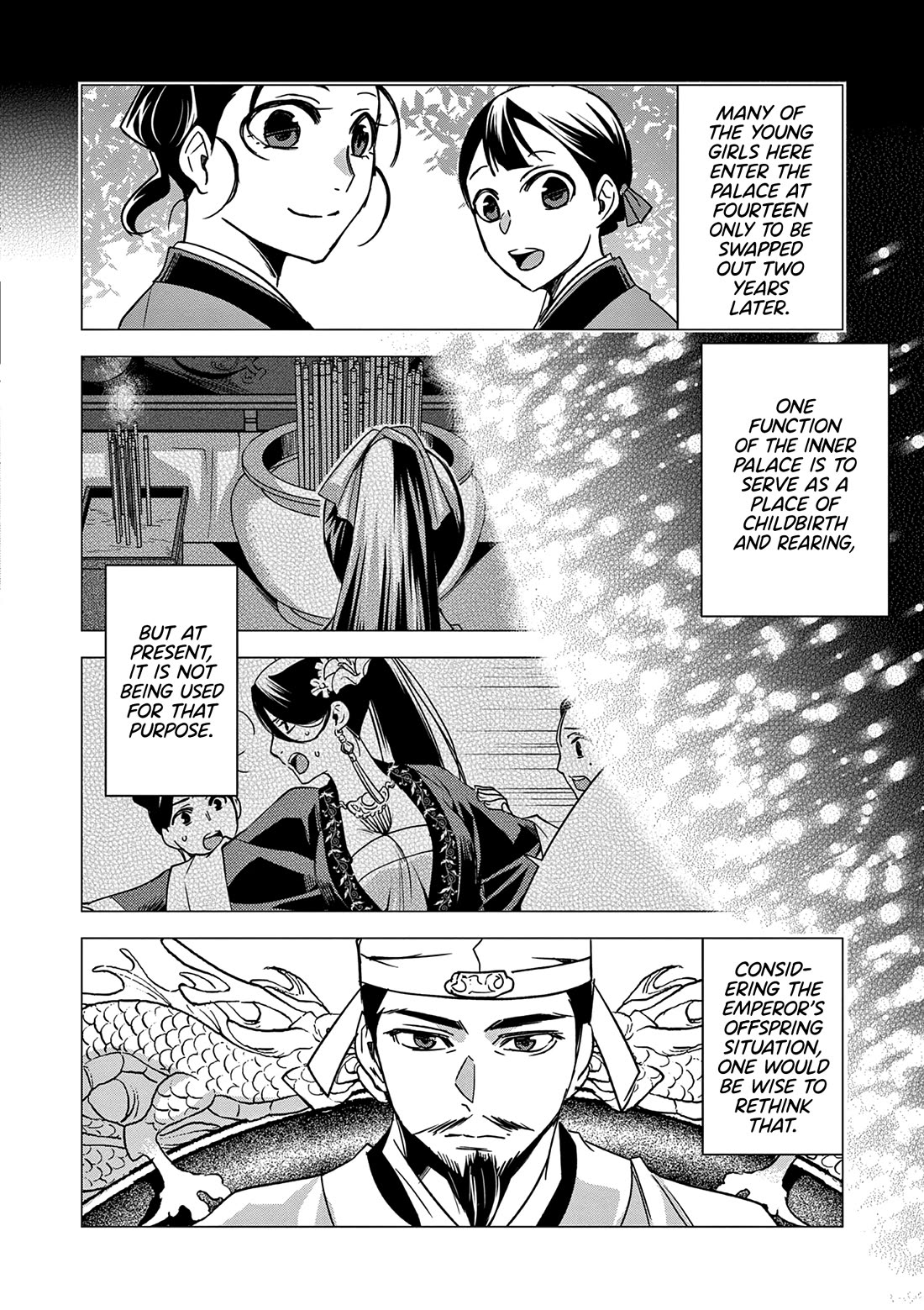 Kusuriya no Hitorigoto ~Maomao no Koukyuu Nazotoki Techou~ chapter 59 page 10