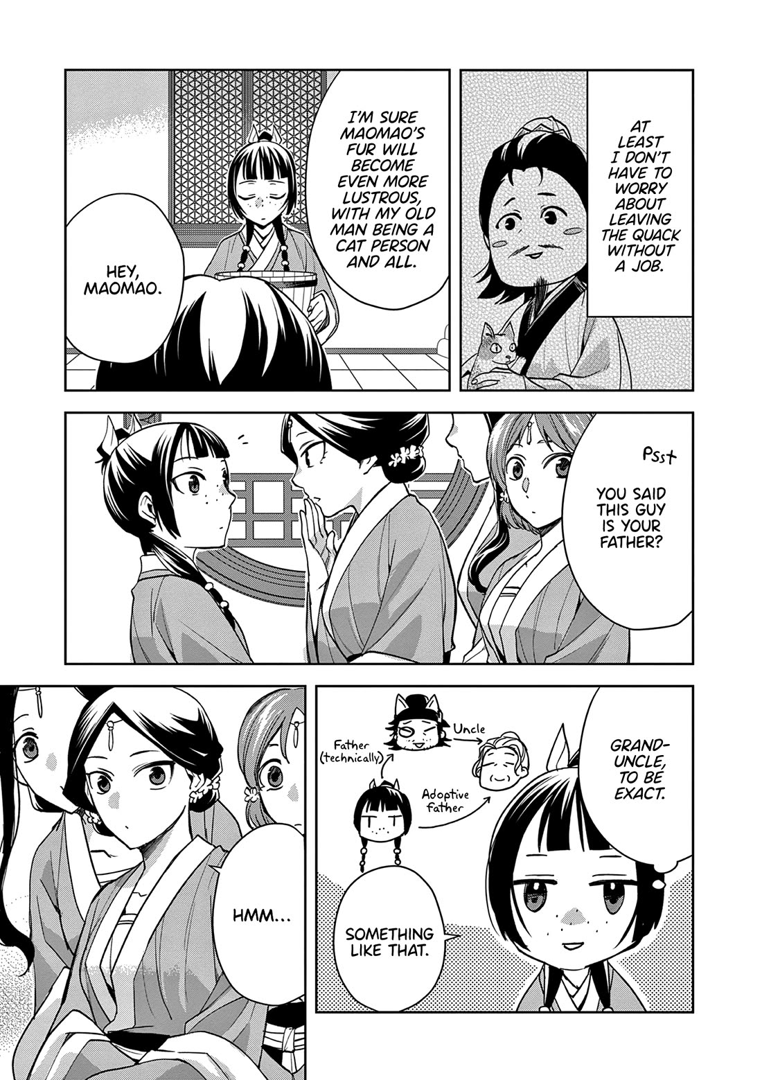 Kusuriya no Hitorigoto ~Maomao no Koukyuu Nazotoki Techou~ chapter 59 page 3