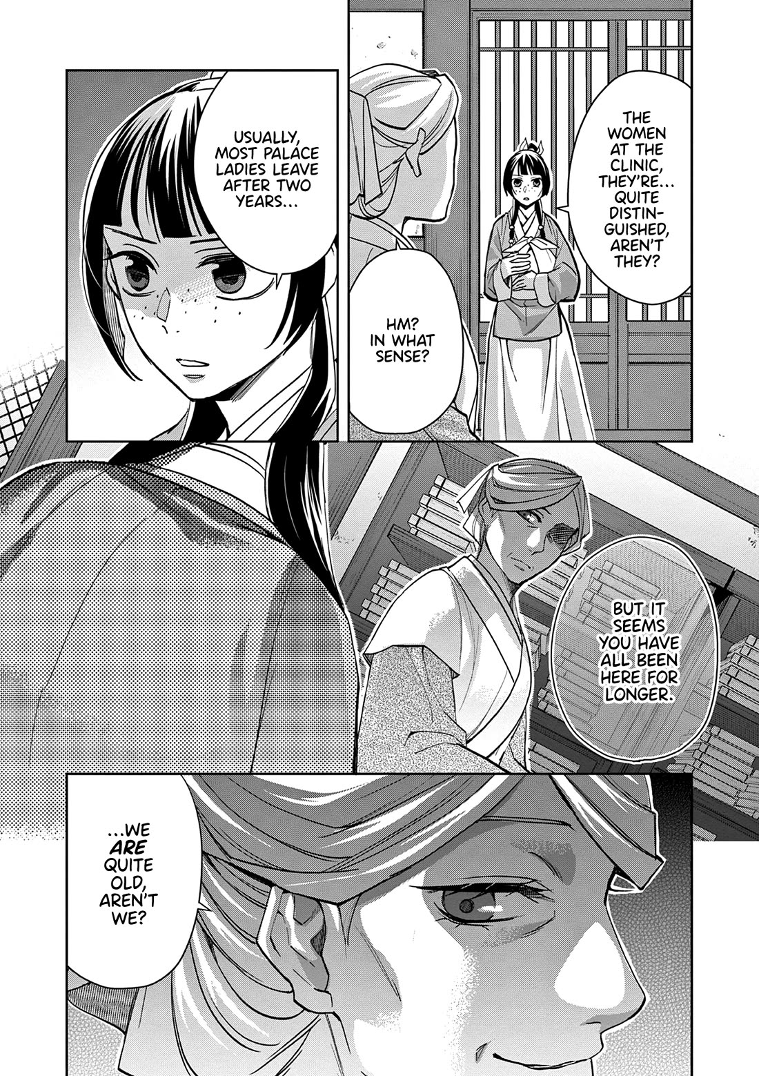 Kusuriya no Hitorigoto ~Maomao no Koukyuu Nazotoki Techou~ chapter 59 page 32