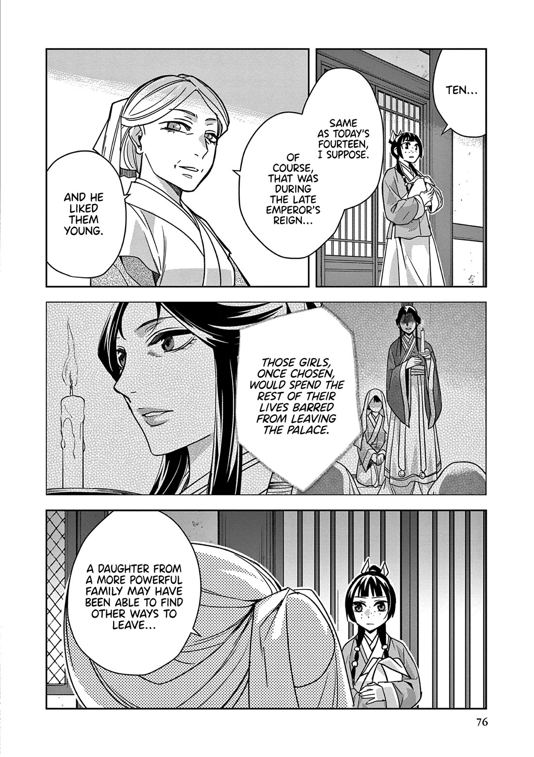 Kusuriya no Hitorigoto ~Maomao no Koukyuu Nazotoki Techou~ chapter 59 page 34