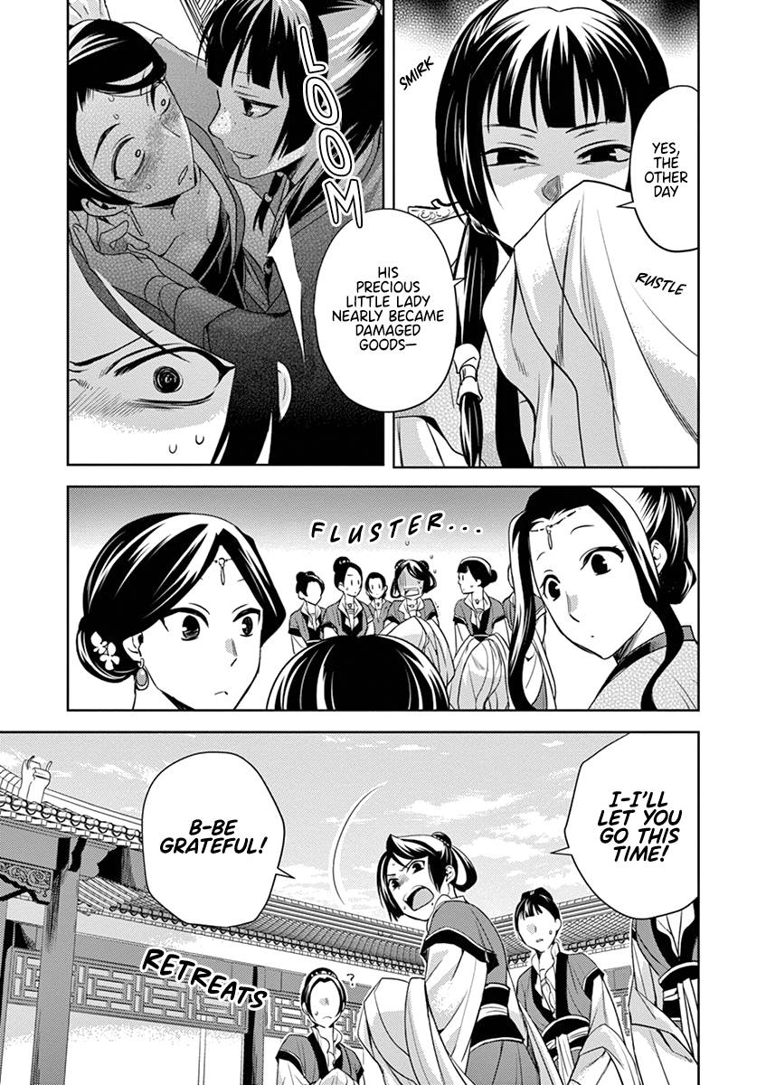 Kusuriya no Hitorigoto ~Maomao no Koukyuu Nazotoki Techou~ chapter 6 page 36