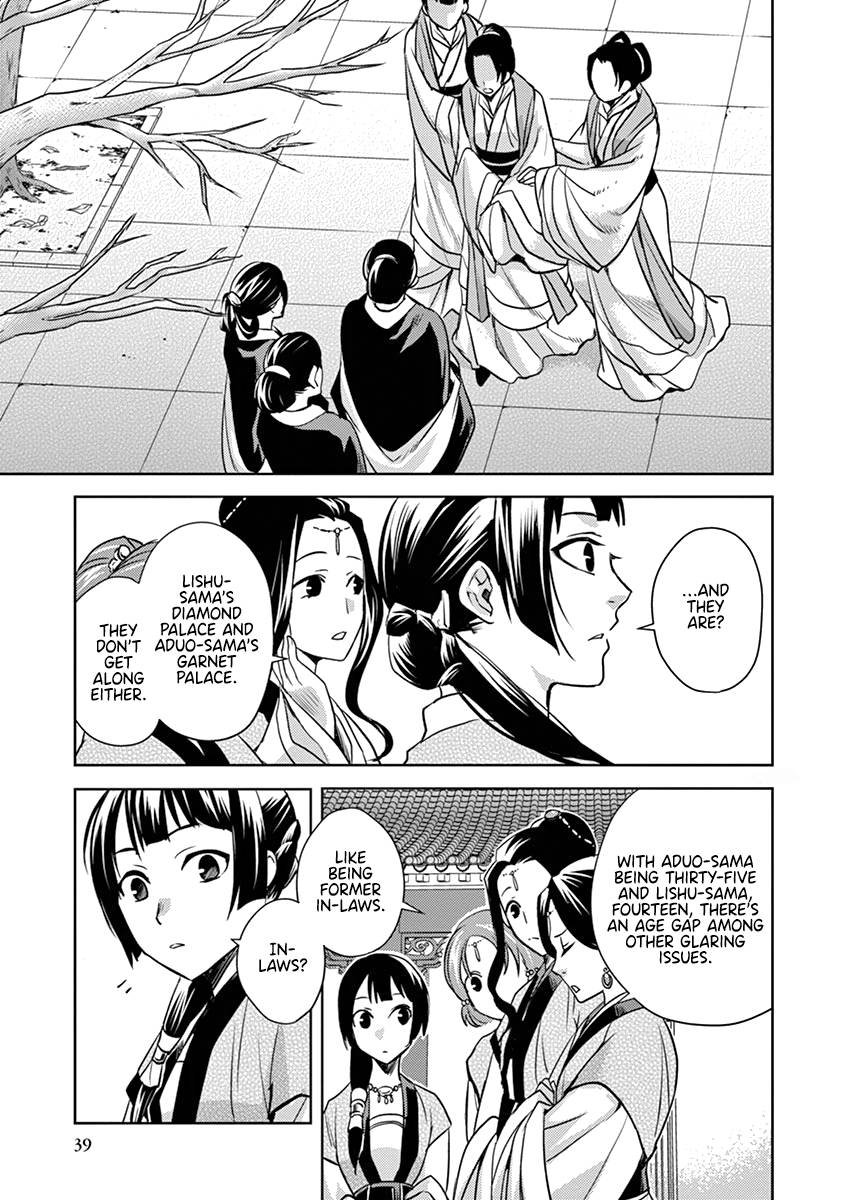 Kusuriya no Hitorigoto ~Maomao no Koukyuu Nazotoki Techou~ chapter 6 page 38