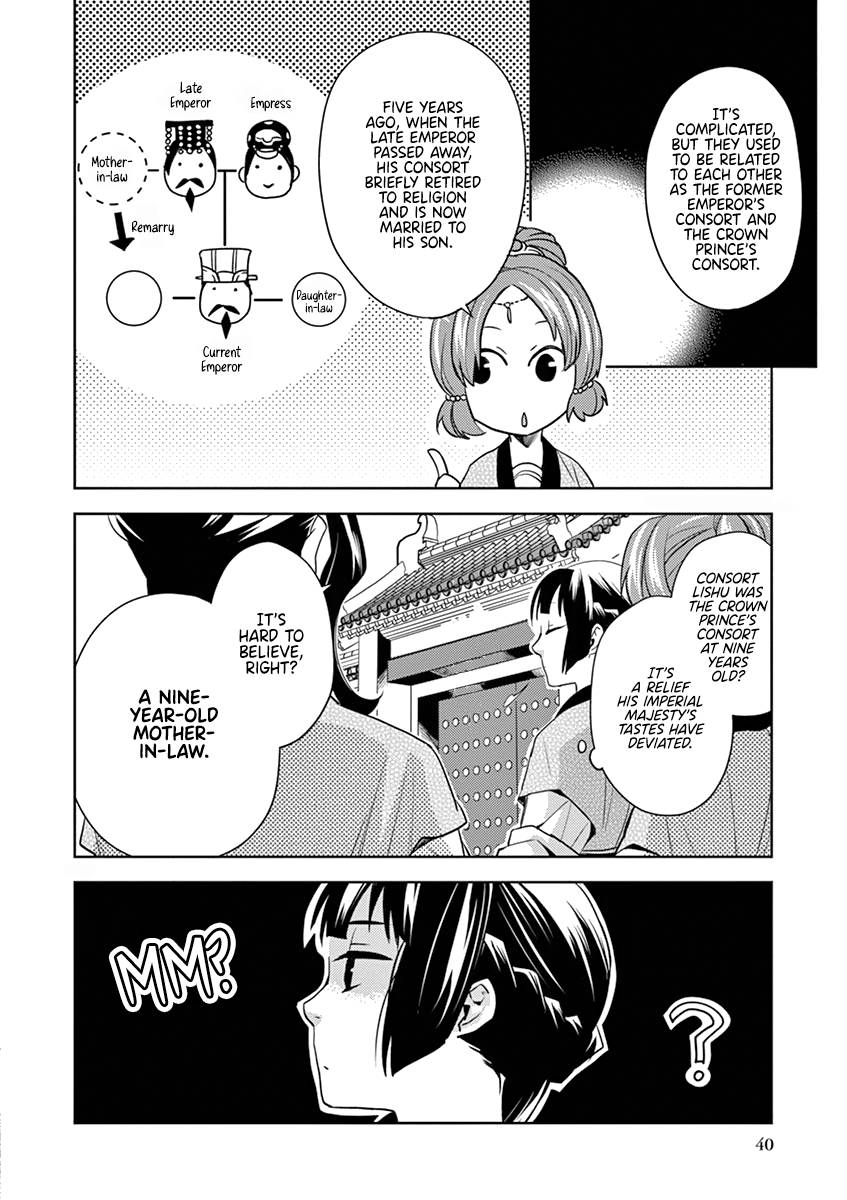 Kusuriya no Hitorigoto ~Maomao no Koukyuu Nazotoki Techou~ chapter 6 page 39