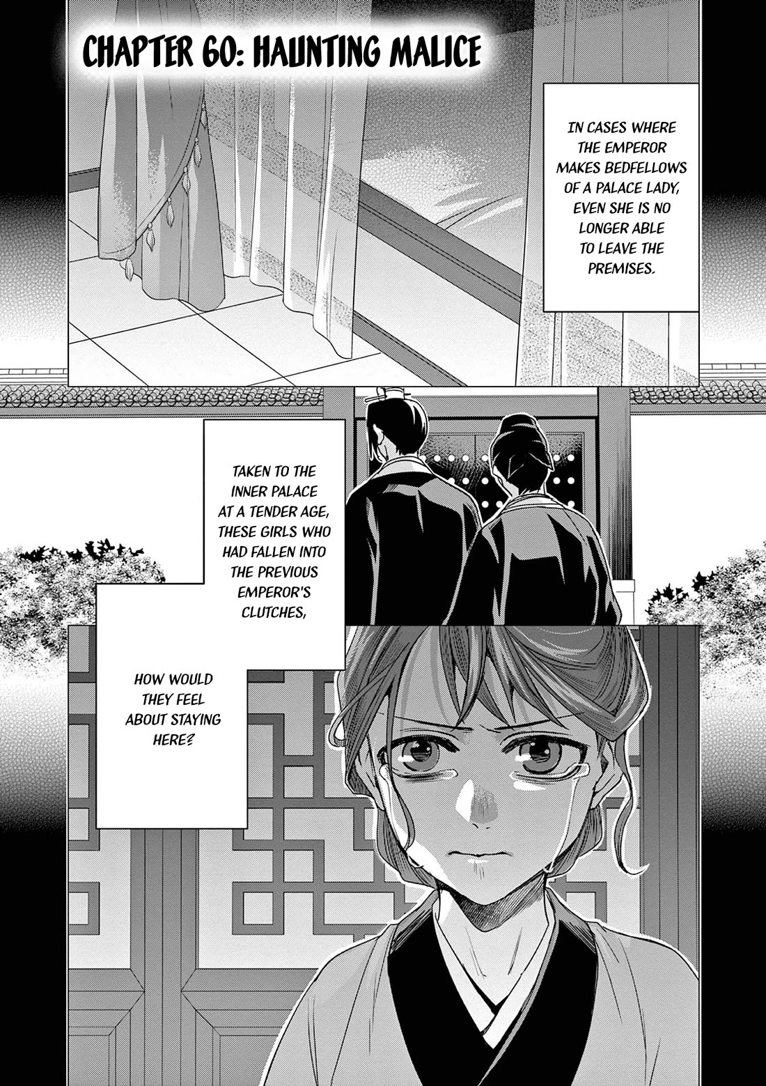 Kusuriya no Hitorigoto ~Maomao no Koukyuu Nazotoki Techou~ chapter 60 page 1