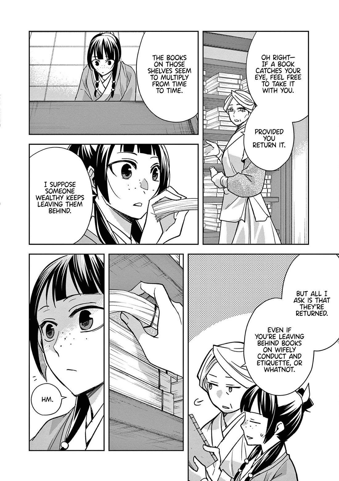 Kusuriya no Hitorigoto ~Maomao no Koukyuu Nazotoki Techou~ chapter 60 page 12