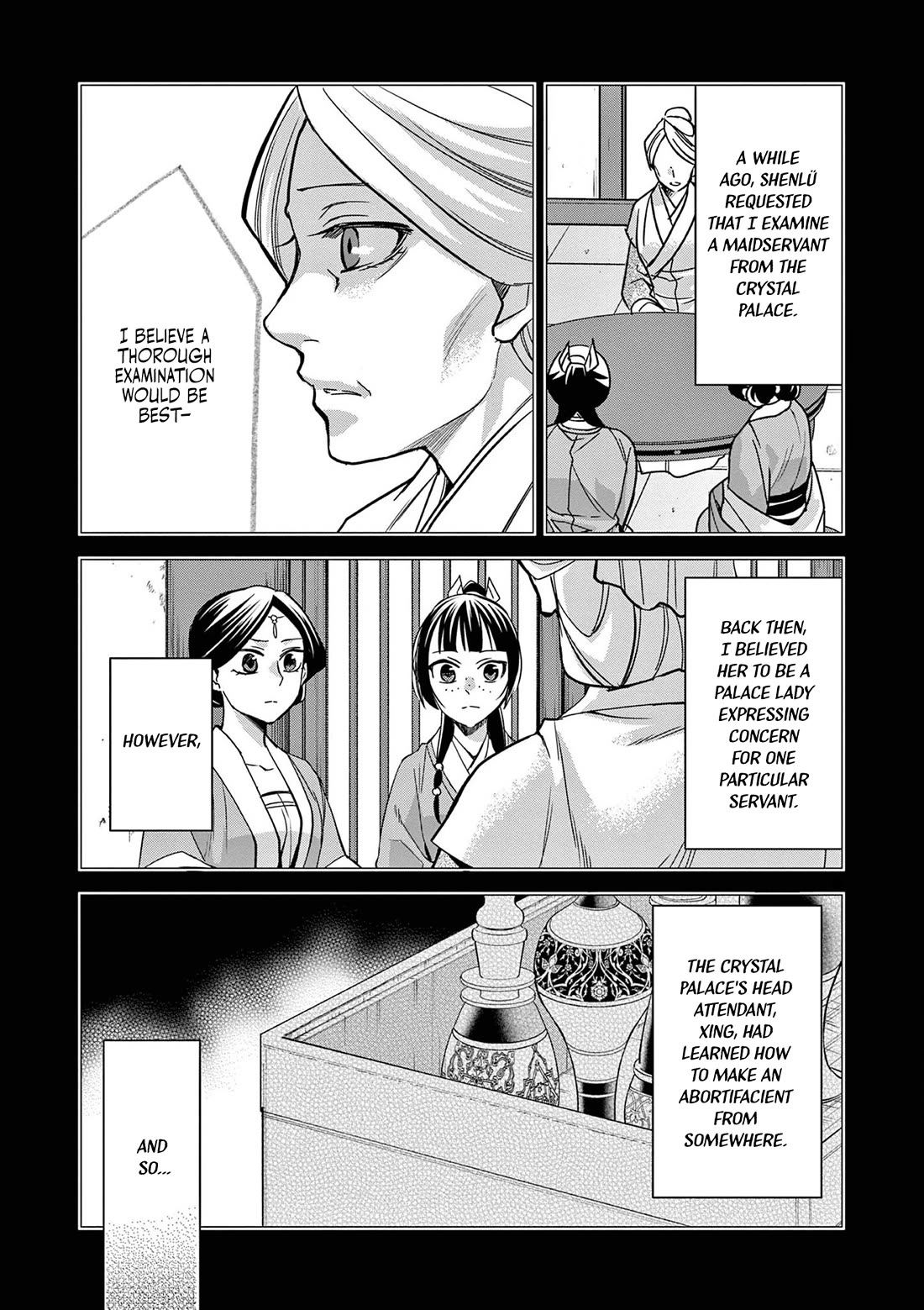 Kusuriya no Hitorigoto ~Maomao no Koukyuu Nazotoki Techou~ chapter 60 page 3