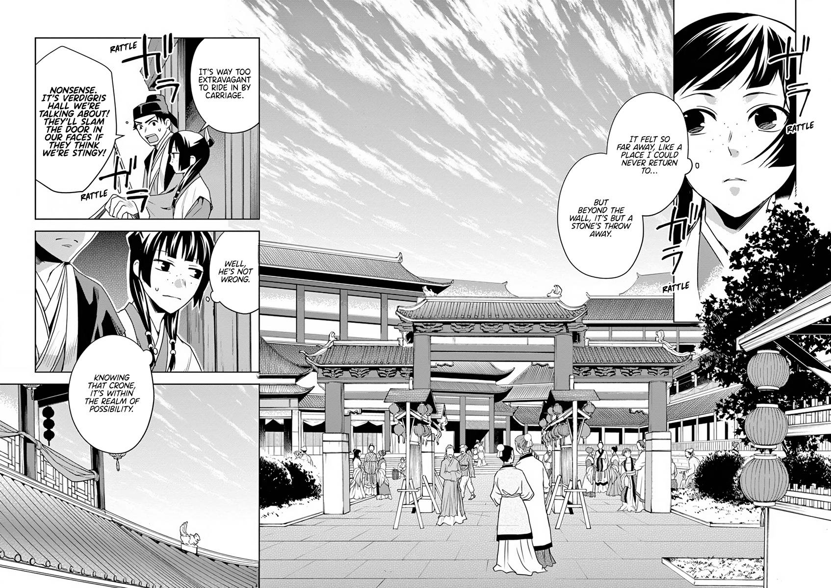 Kusuriya no Hitorigoto ~Maomao no Koukyuu Nazotoki Techou~ chapter 8 page 18