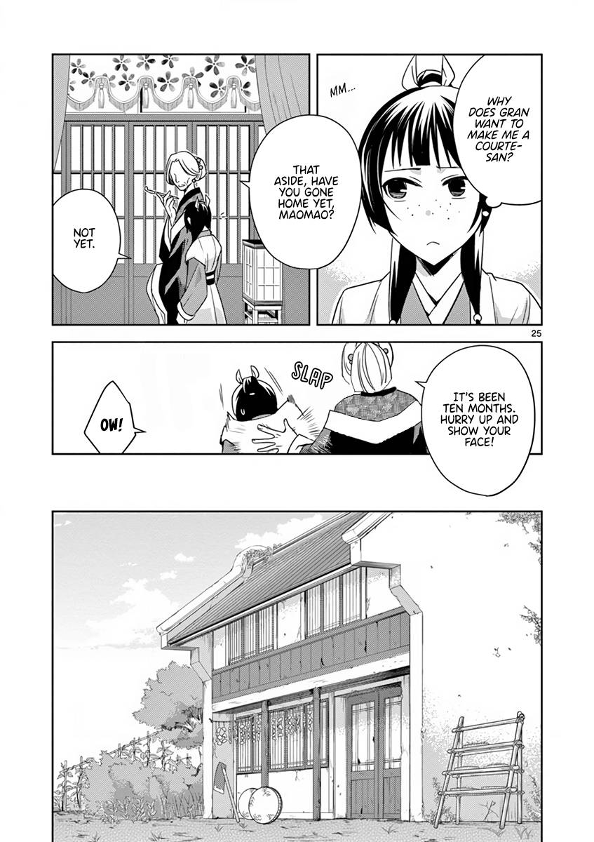 Kusuriya no Hitorigoto ~Maomao no Koukyuu Nazotoki Techou~ chapter 8 page 24