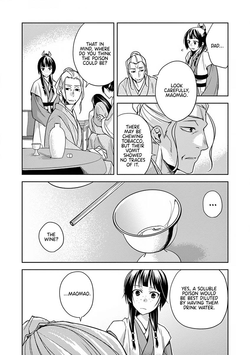 Kusuriya no Hitorigoto ~Maomao no Koukyuu Nazotoki Techou~ chapter 8 page 33