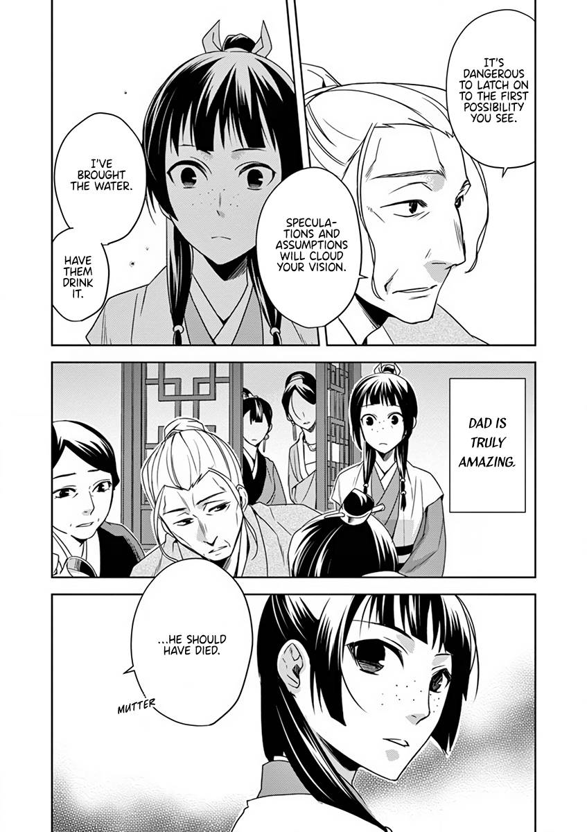 Kusuriya no Hitorigoto ~Maomao no Koukyuu Nazotoki Techou~ chapter 8 page 34