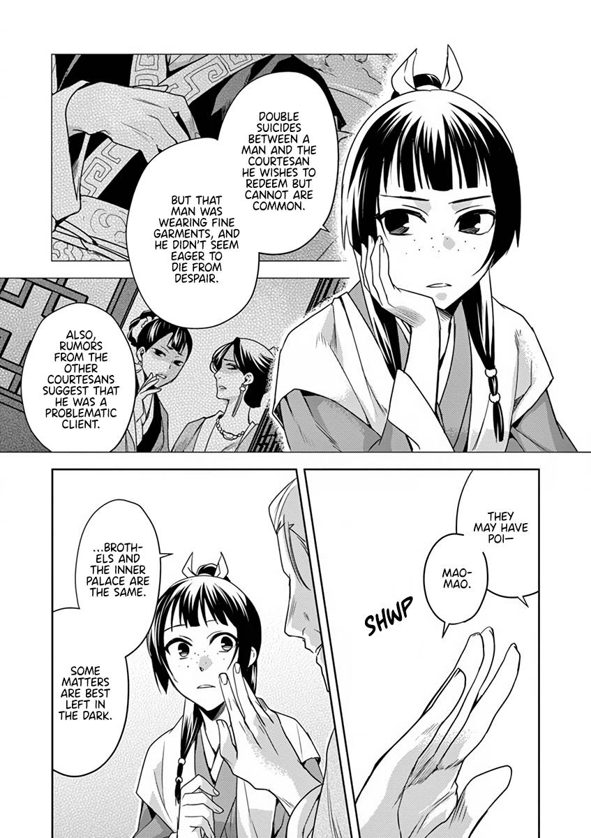 Kusuriya no Hitorigoto ~Maomao no Koukyuu Nazotoki Techou~ chapter 8 page 37