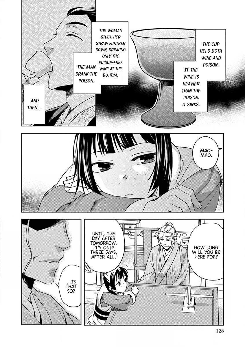 Kusuriya no Hitorigoto ~Maomao no Koukyuu Nazotoki Techou~ chapter 8 page 40