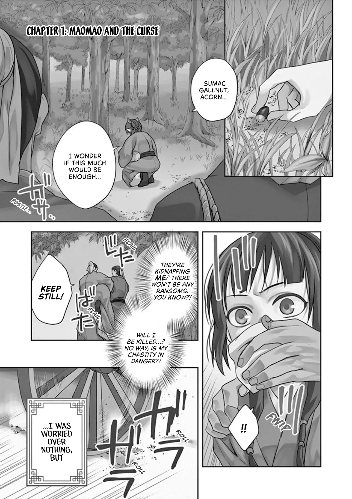 Kusuriya no Hitorigoto - Maomao no Koukyuu Nazotoki Techou chapter 1 page 2